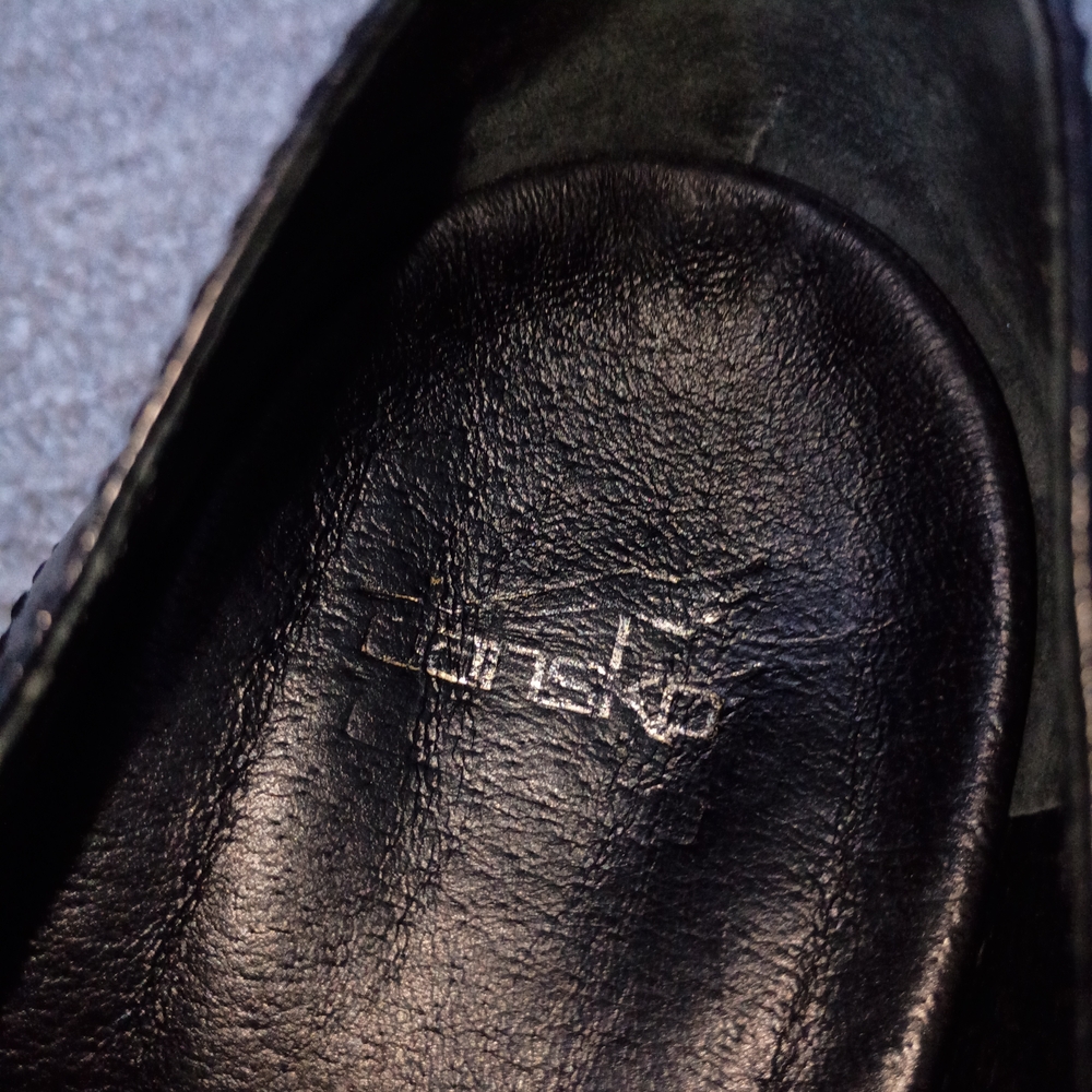 Dansko Black Leather Shoes